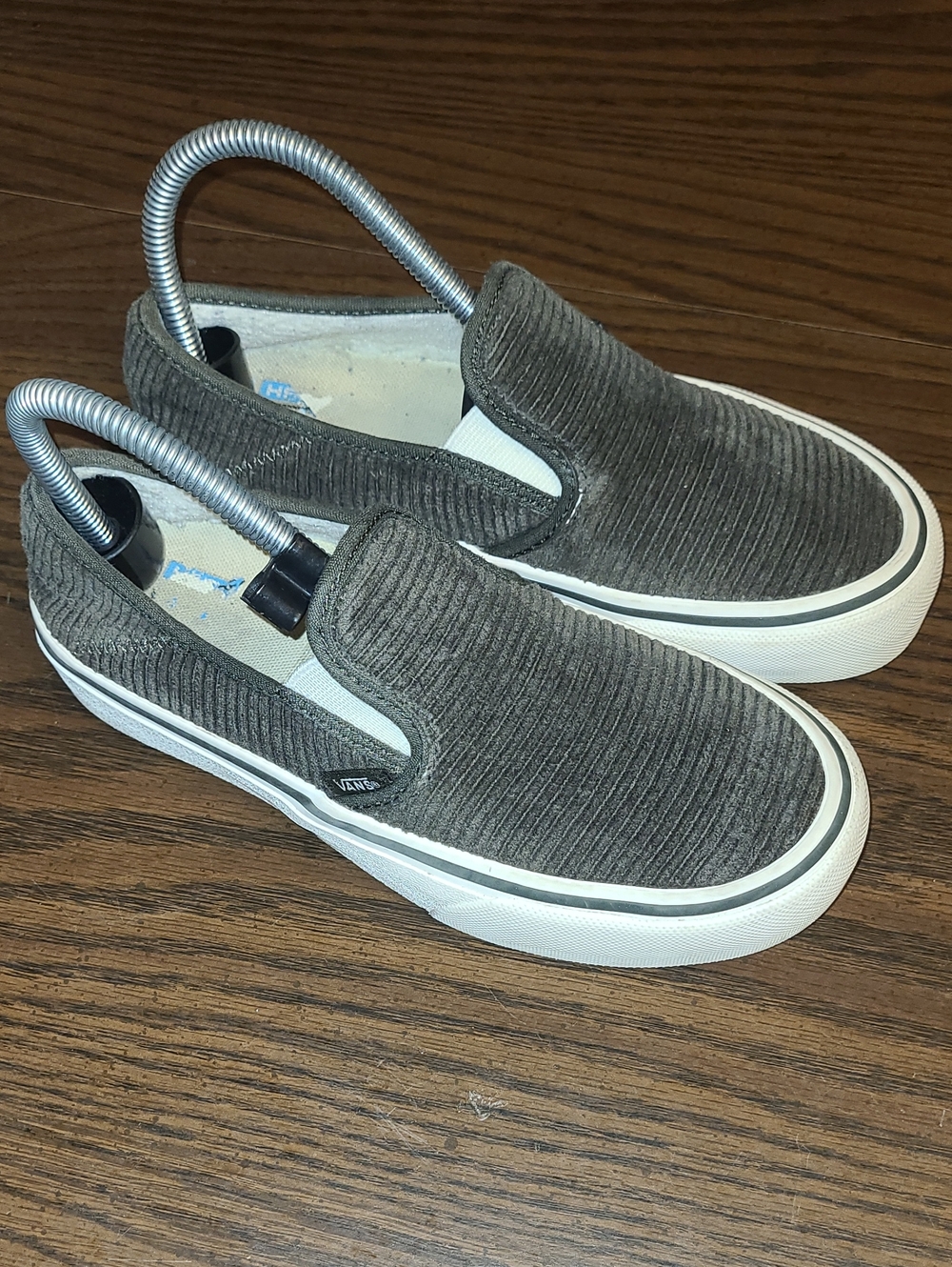 Madewell x Vans Fuzzy Corduroy Slip-ons